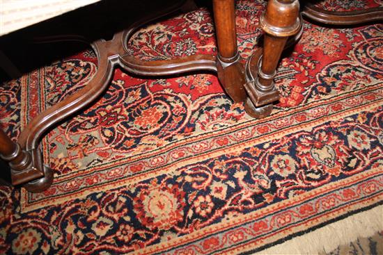 Reshan red ground carpet
